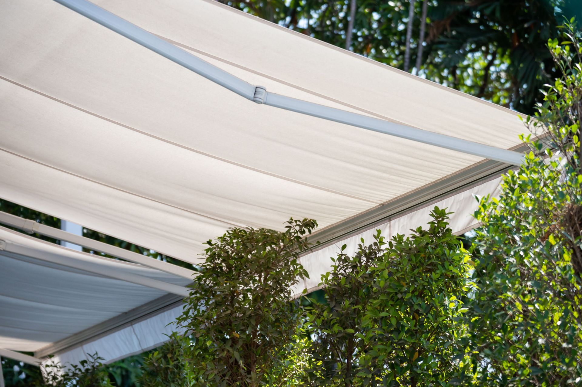 Awning in the Garden