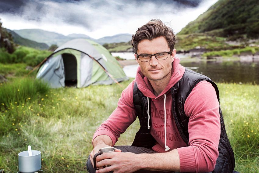 Man Wearing Stylish Prescription Glasses - Optometrist Expert Care in Coconut Grove, NT