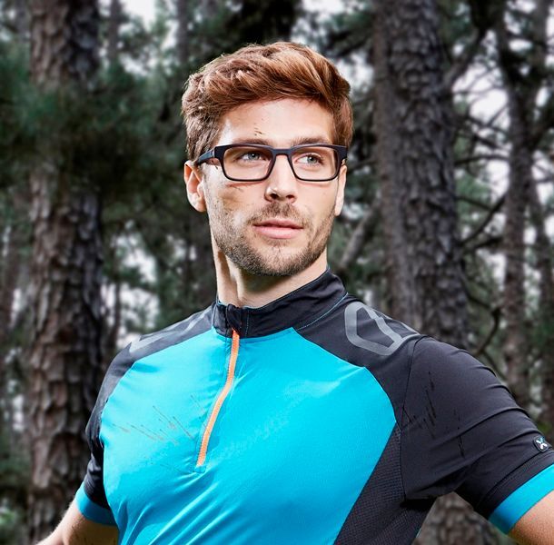 Man Wearing Diamond Branded Glasses - Optometrist Expert Care in Coconut Grove, NT