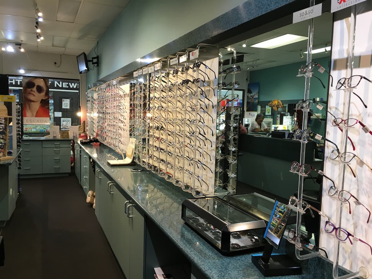 Wide Range of Prescription Frames on Display - Optometrist Expert Care in Coconut Grove, NT