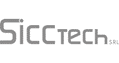 Logo per SiccTech SRL in grigio, nome dell'azienda.