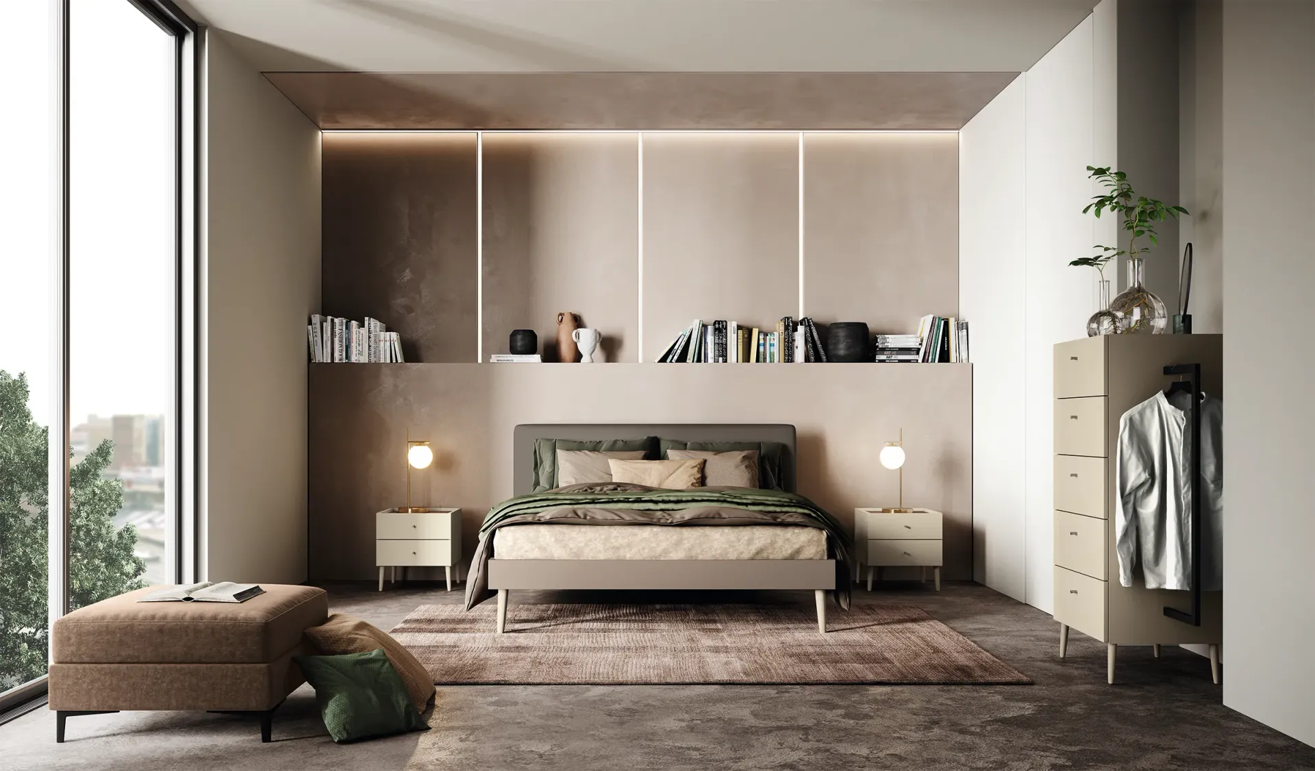 camera matrimoniale minimal