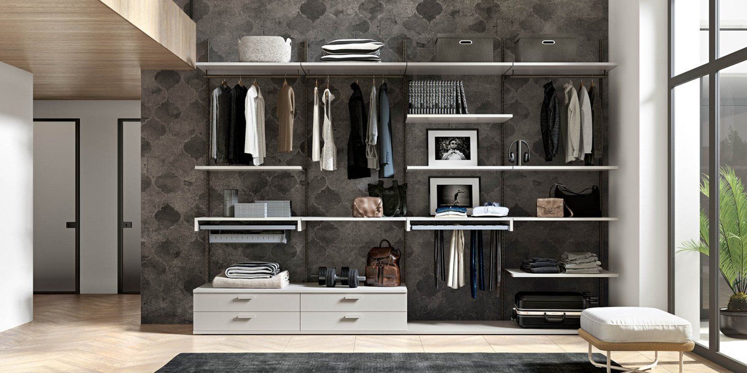 cabina armadio con spogliatotio