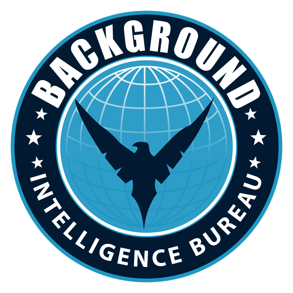 A logo for the background intelligence bureau