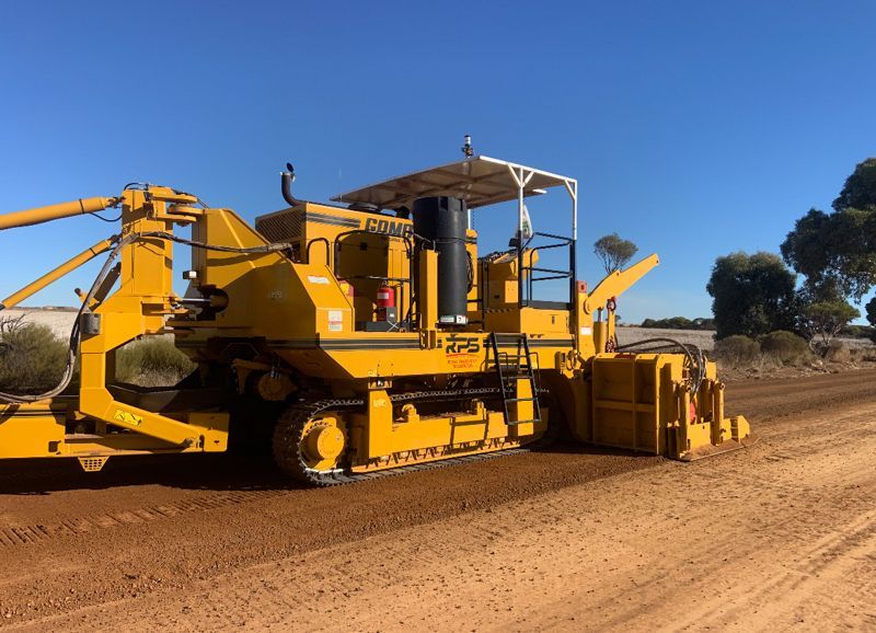 Road pavement and grading