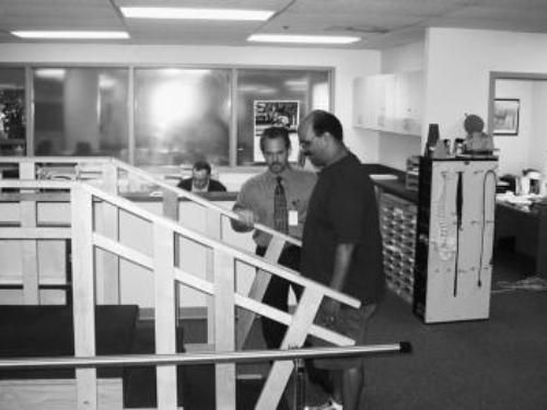 Mark during his physical therapy sessions recovering from stroke