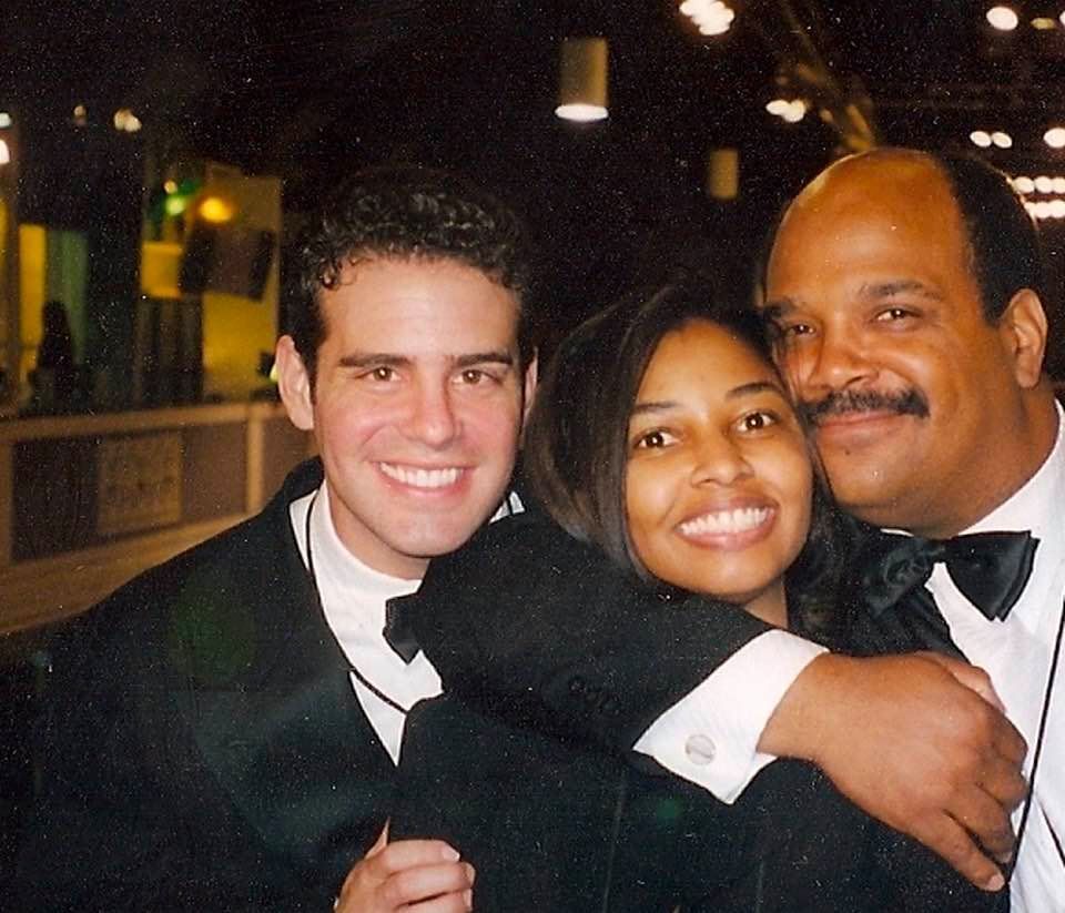 Mark McEwen with Andy Cohen