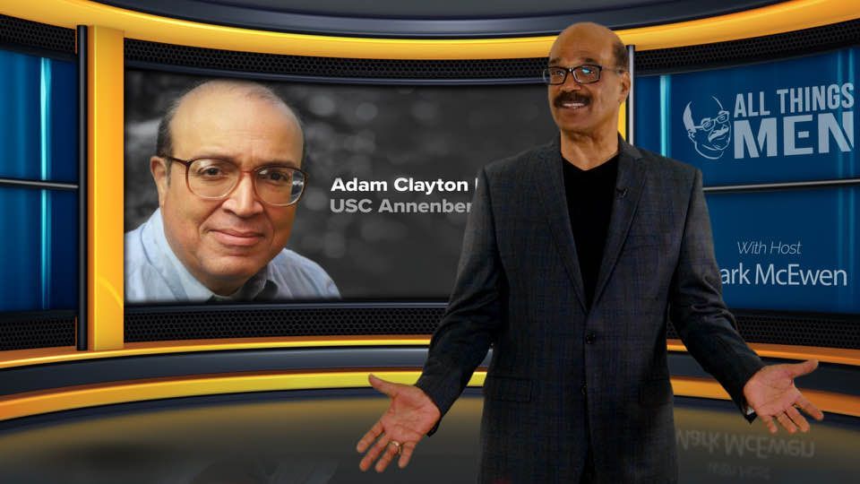 Mark McEwen as the host of All Things Men