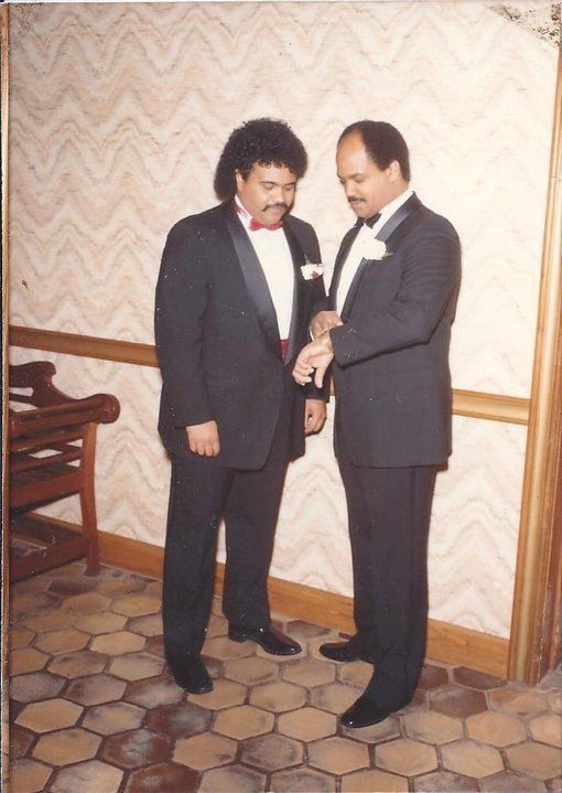 Mark McEwen with his closest friend Tony Colter