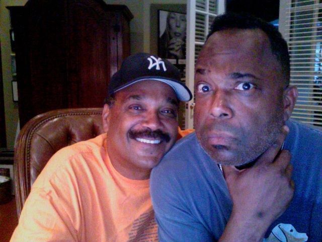 Mark McEwen with the Kirkster (his brother)