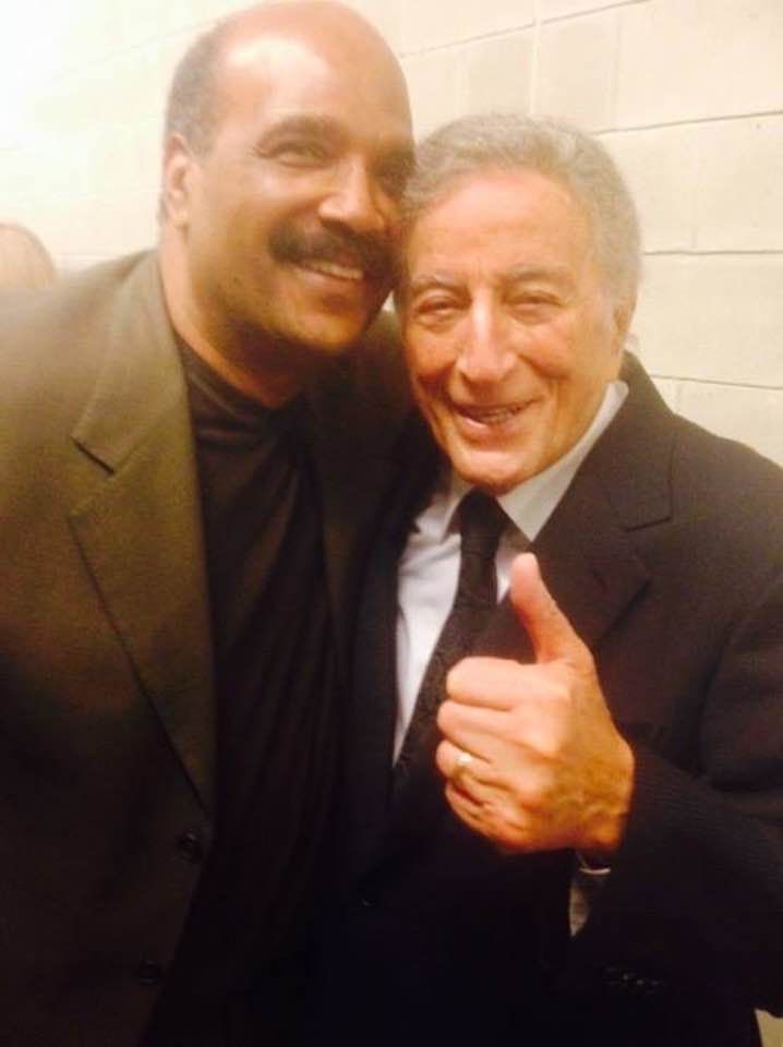 Mark McEwen with Tony Bennett