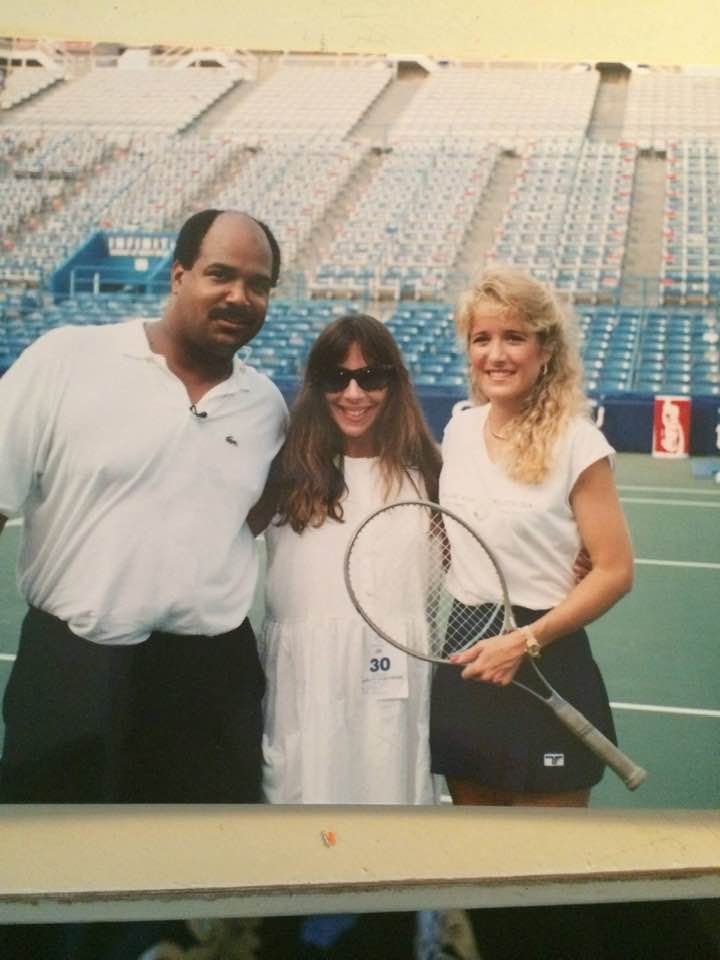 Mark McEwen with Tracey Austin