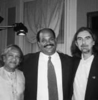 Mark McEwen with George Harrison