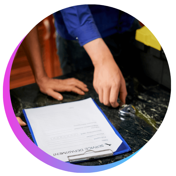 service request for contractor