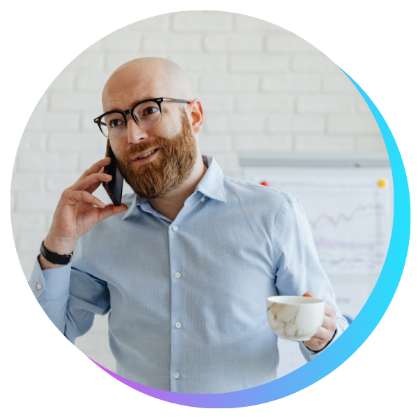 rental home owner on phone