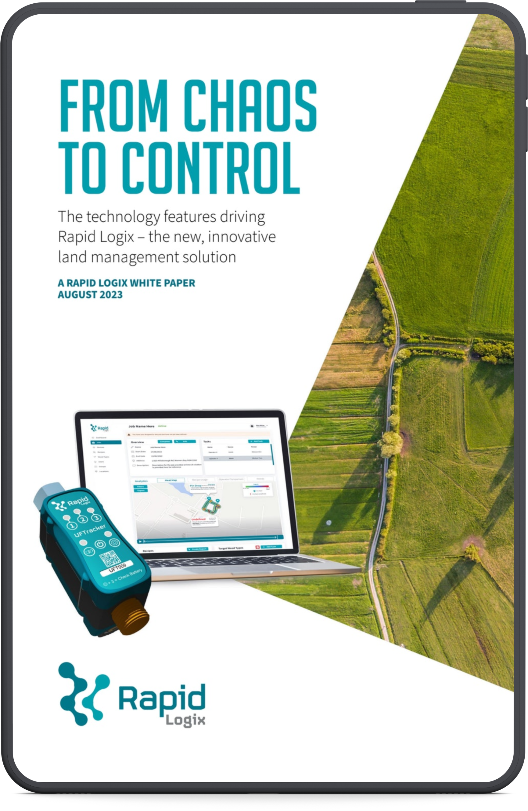 Chaos to control universal flow tracker automated weed mapping