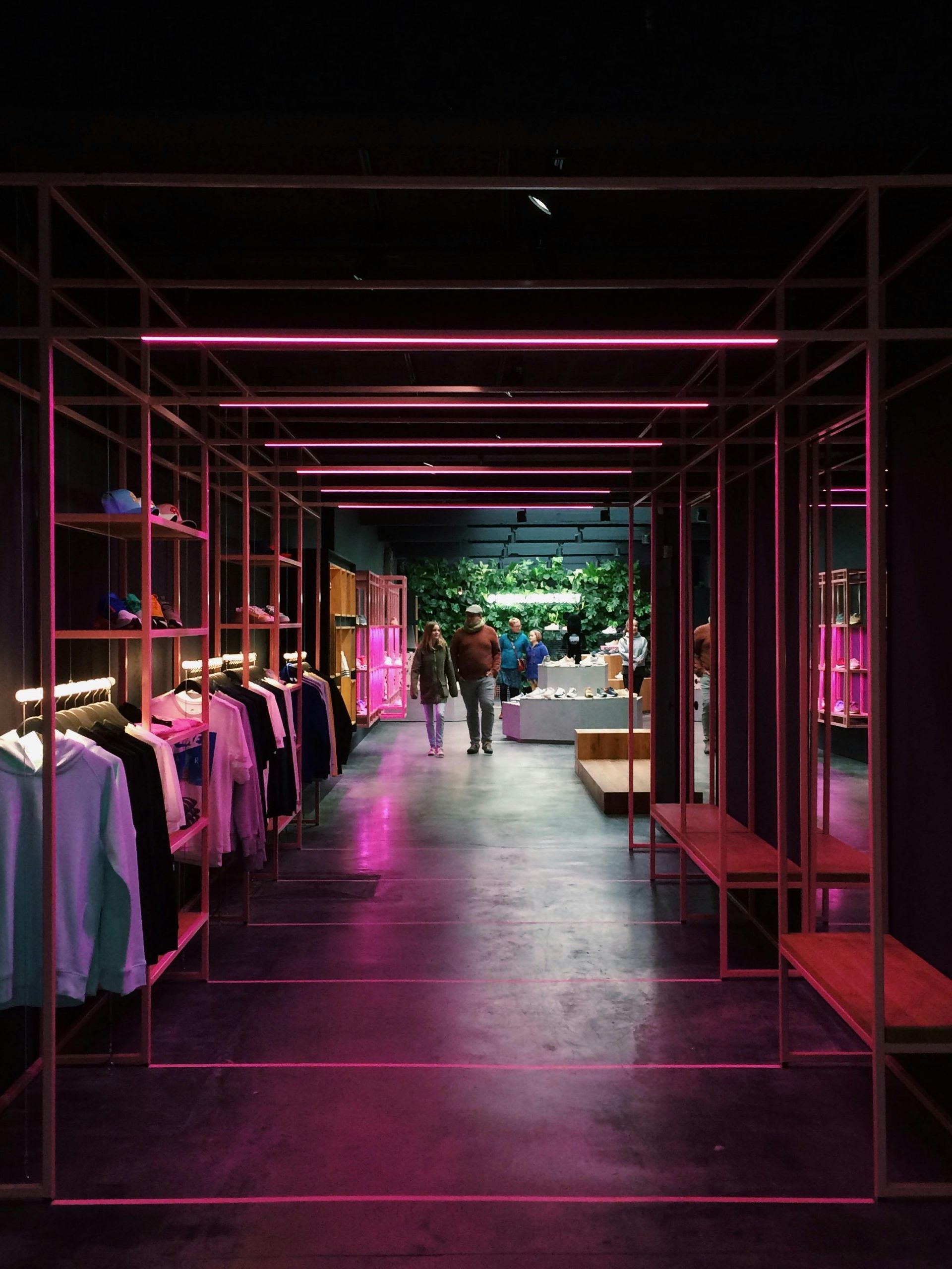 Commercial retail space buildout with general contracting coordination of lighting, electrical, and interior systems.