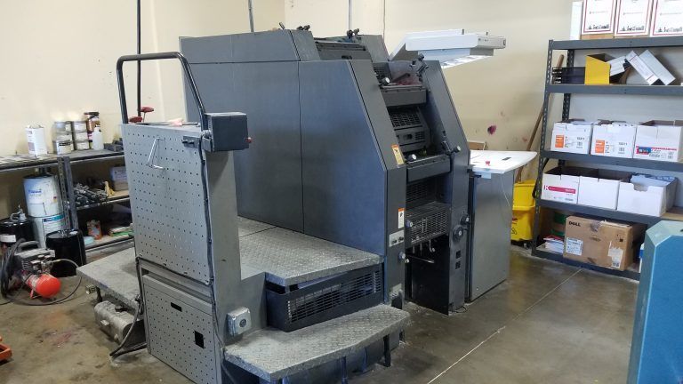Buckeye Graphic Design Printing Machine