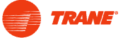A trane logo is shown on a white background