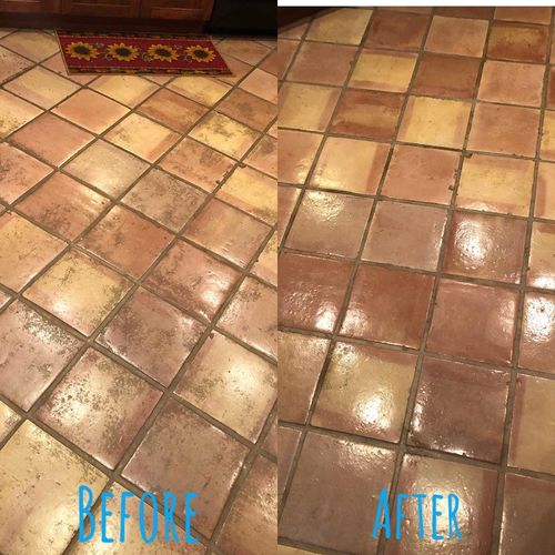 Ceramic Tiles Cleaning — Using Mop to Clean Tiles in Gainesville, FL