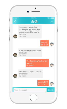 ระบบแชท | ฟีเจอร์ | โมบายแอปพร้อมใช้ | เครื่องมือสร้างแอป