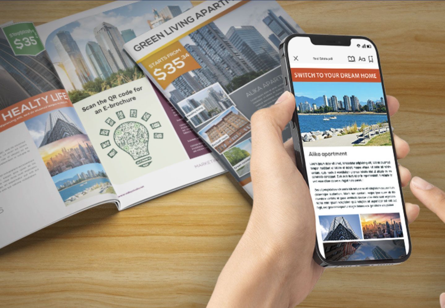 สื่อสิ่งพิมพ์พร้อม QR code | ผลิตภัณฑ์ของเรา | แกรมดิจิทัล | GramDigital