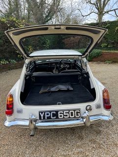 Image of the open boot of the MGC GT 3
