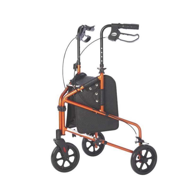 3 Wheel Walker Orange
