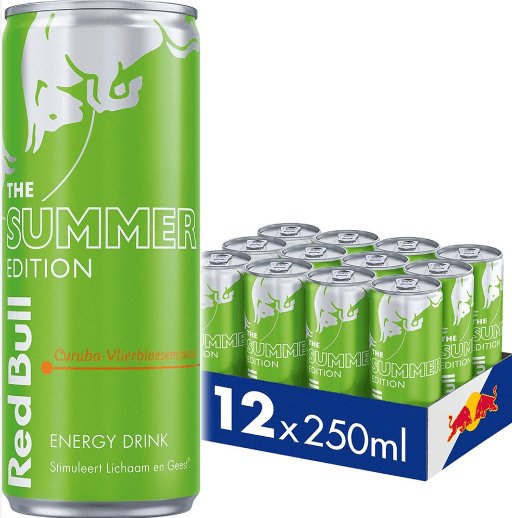Red Bull 0,25 Blik Curuba Vlierbloesem { 12 }