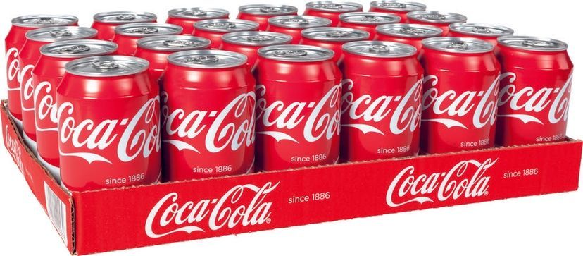 Coca cola blik 0,33