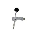 Bierkraan Chroom | 10mm | Flare aansluiting incl. verloop