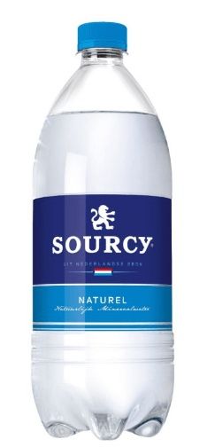 Sourcy Blauw platt 1.1. liter  Pett