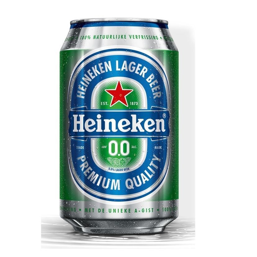 Heineken 0.0.   0,33 Blik