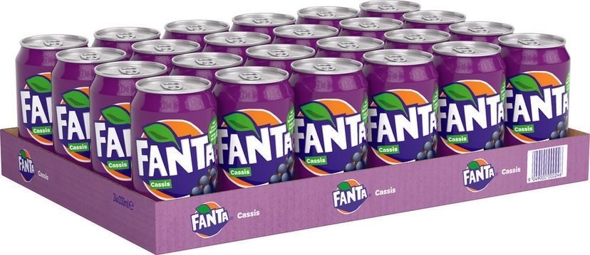 Fanta cassis 0,33 Blik