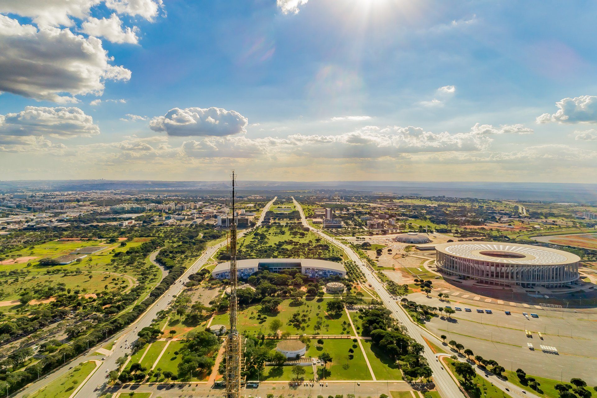 Por que Brasilia não tem um bairro?