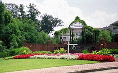 Lawn irrigation —Beautiful Flower Landscape  in Savannah, GA