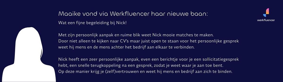 Review over Werkfluencer Recruitment. Recruitmentbureau Eindhoven. Nick Lodder