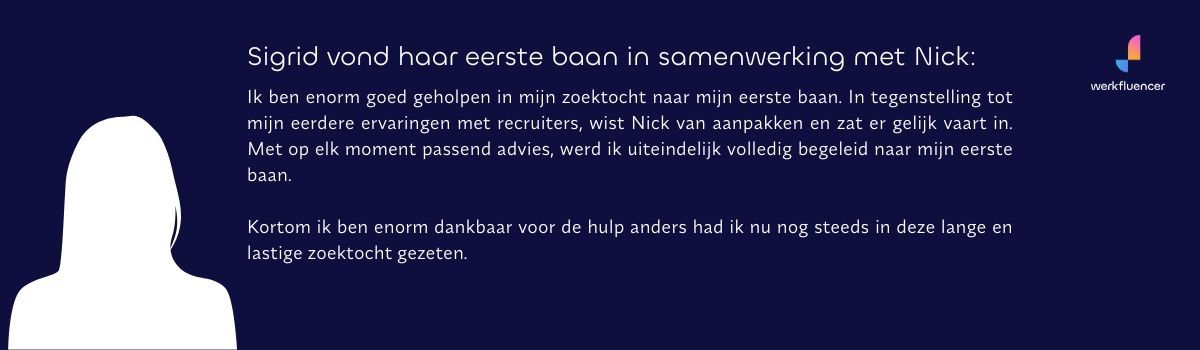 Review over Werkfluencer Recruitment. Recruitmentbureau Eindhoven. Nick Lodder