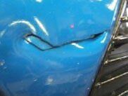 Deep scratch in vehicle - Auto body shop in Erie, PA