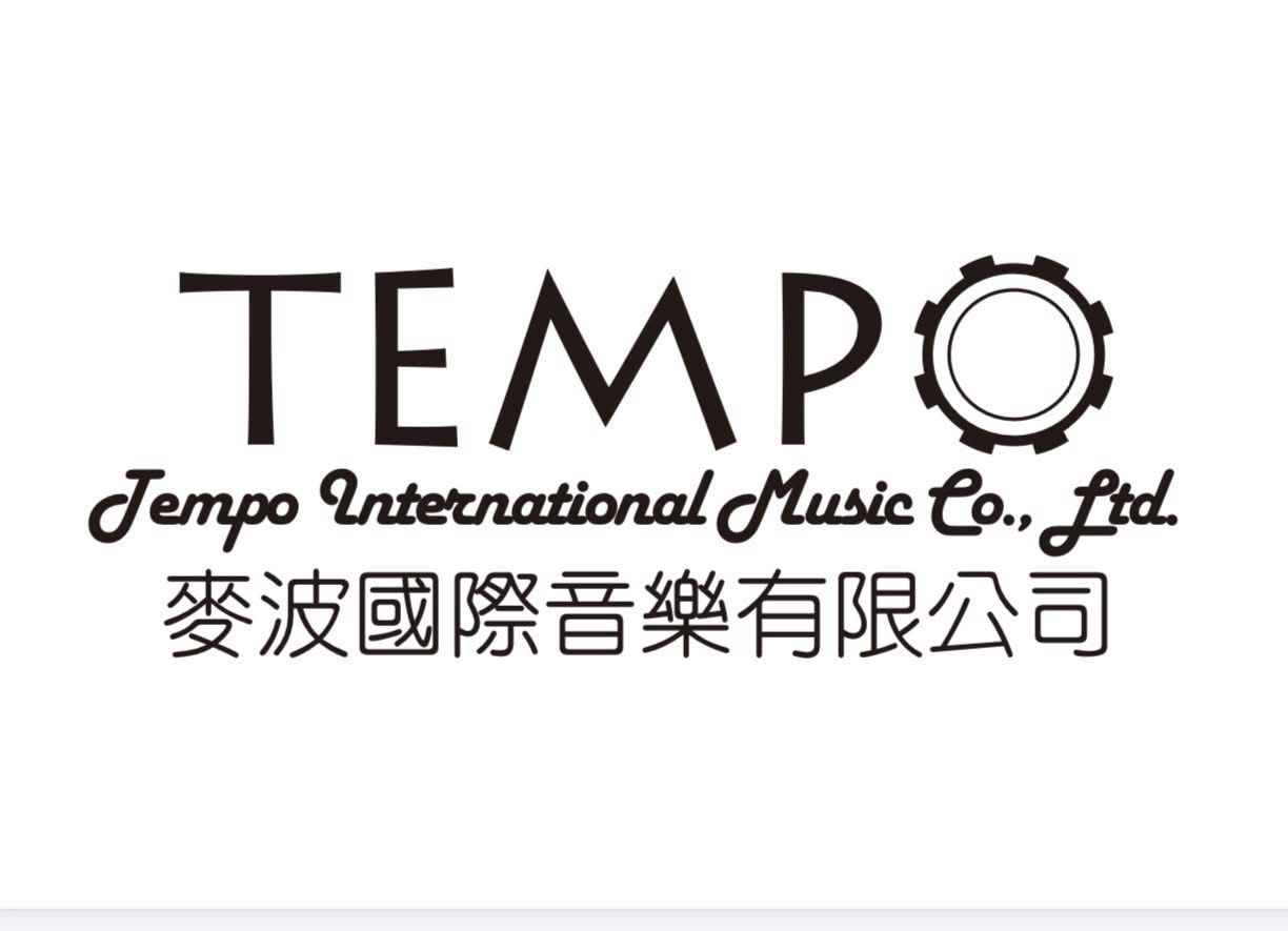 Logo for Tempo International Music Co., Ltd, featuring "TEMPO" text and a gear symbol.