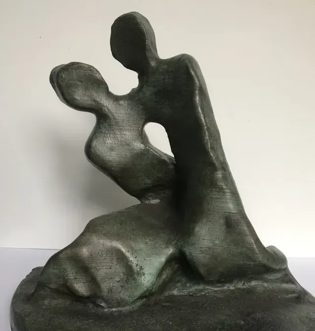 David Booth, David Booth Artist, David Booth MRSS, David, Booth, db, David Booth, empathy, bronze