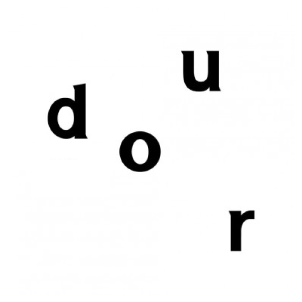 De letters van het woord