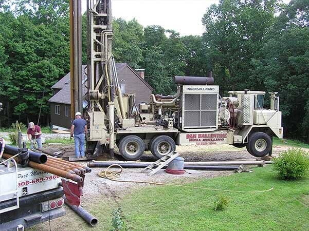 Workers operating truck — Residential in Port Murray, NJ