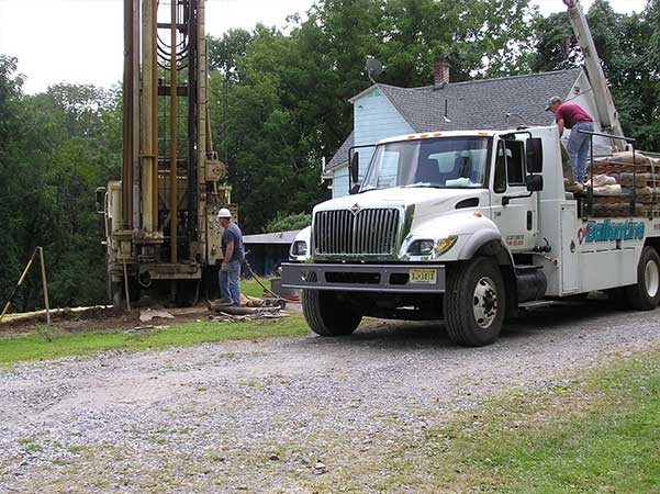 Busy worker at worksite — Residential in Port Murray, NJ