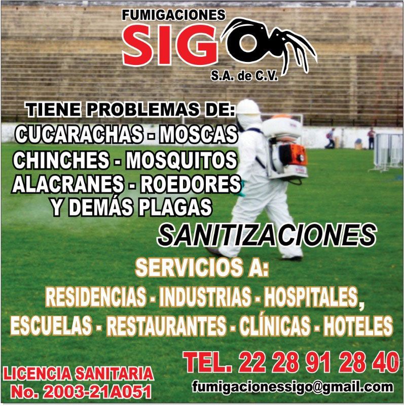 FUMIGACIONES SIGO
