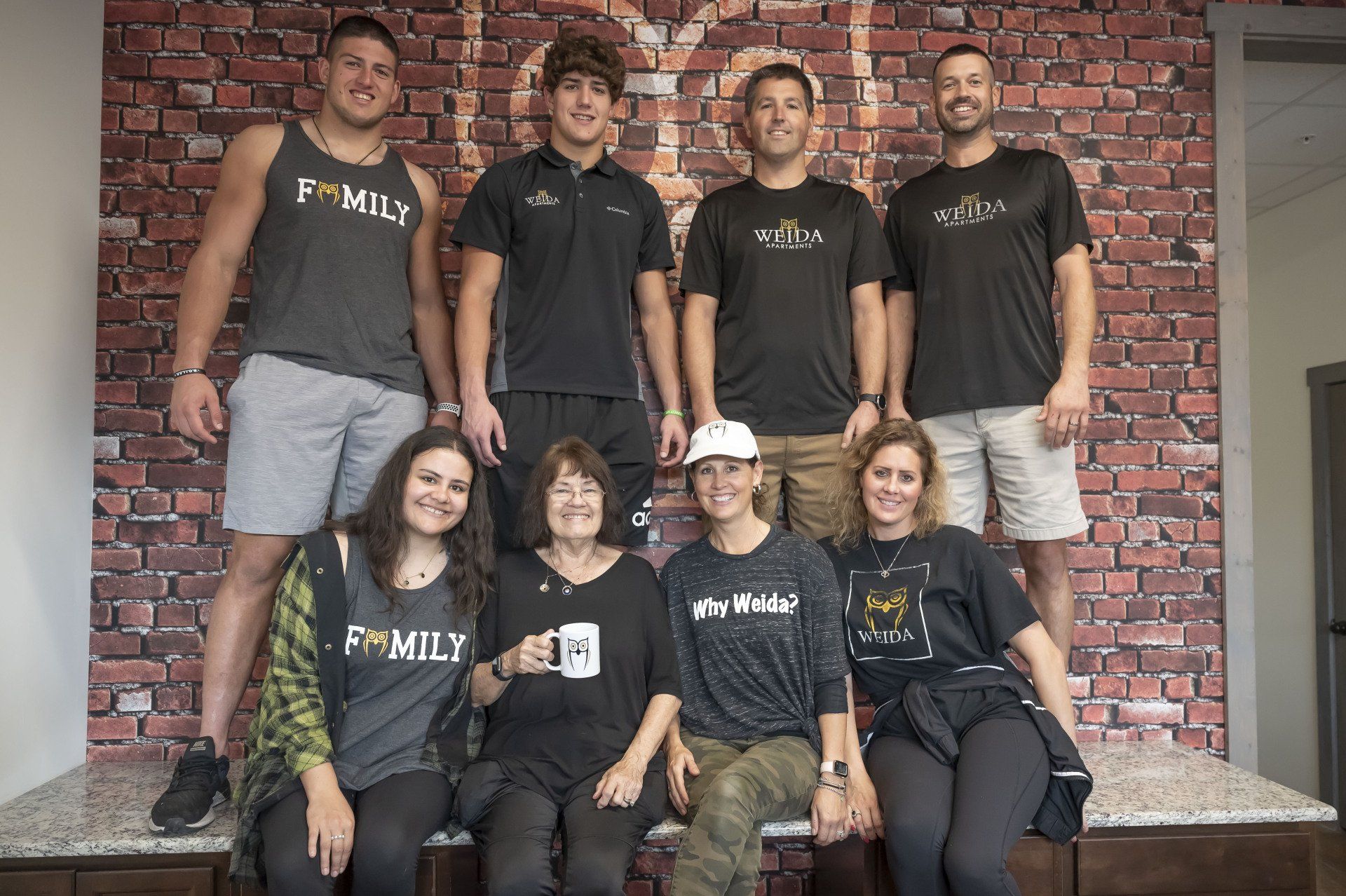 Weida office staff team group photo