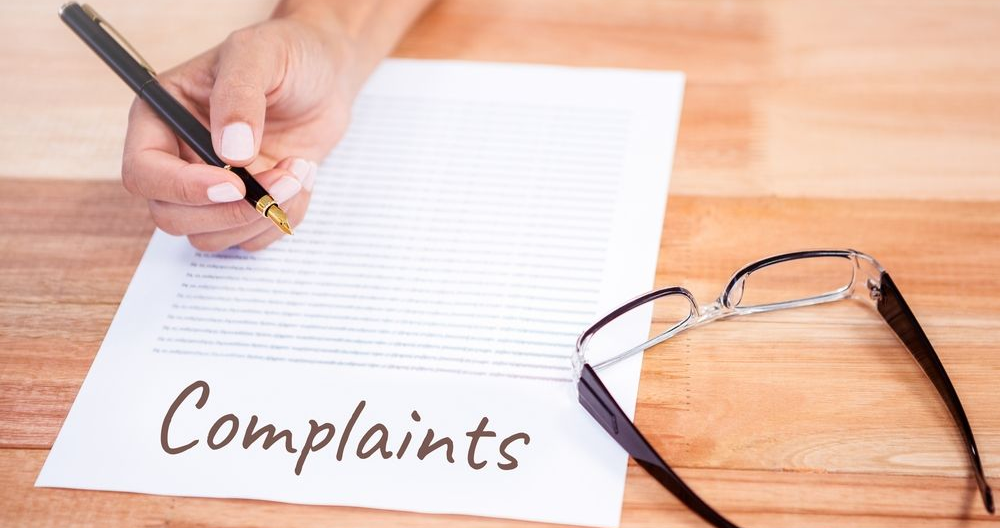 Someone writing a noise complaint.