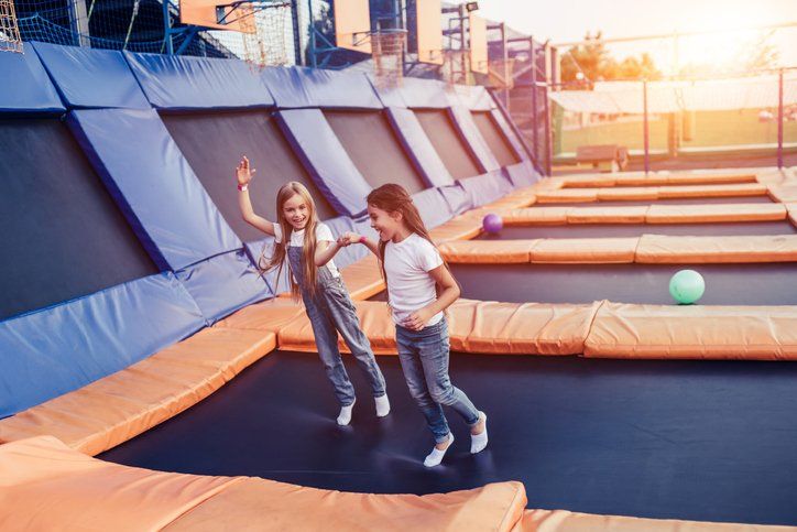 Two Kids On Trampoline — Poughkeepsie, NY — Bounce Family Entertainment