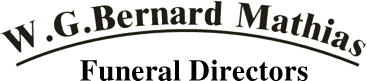 W G Bernard Mathias Funeral Directors logo
