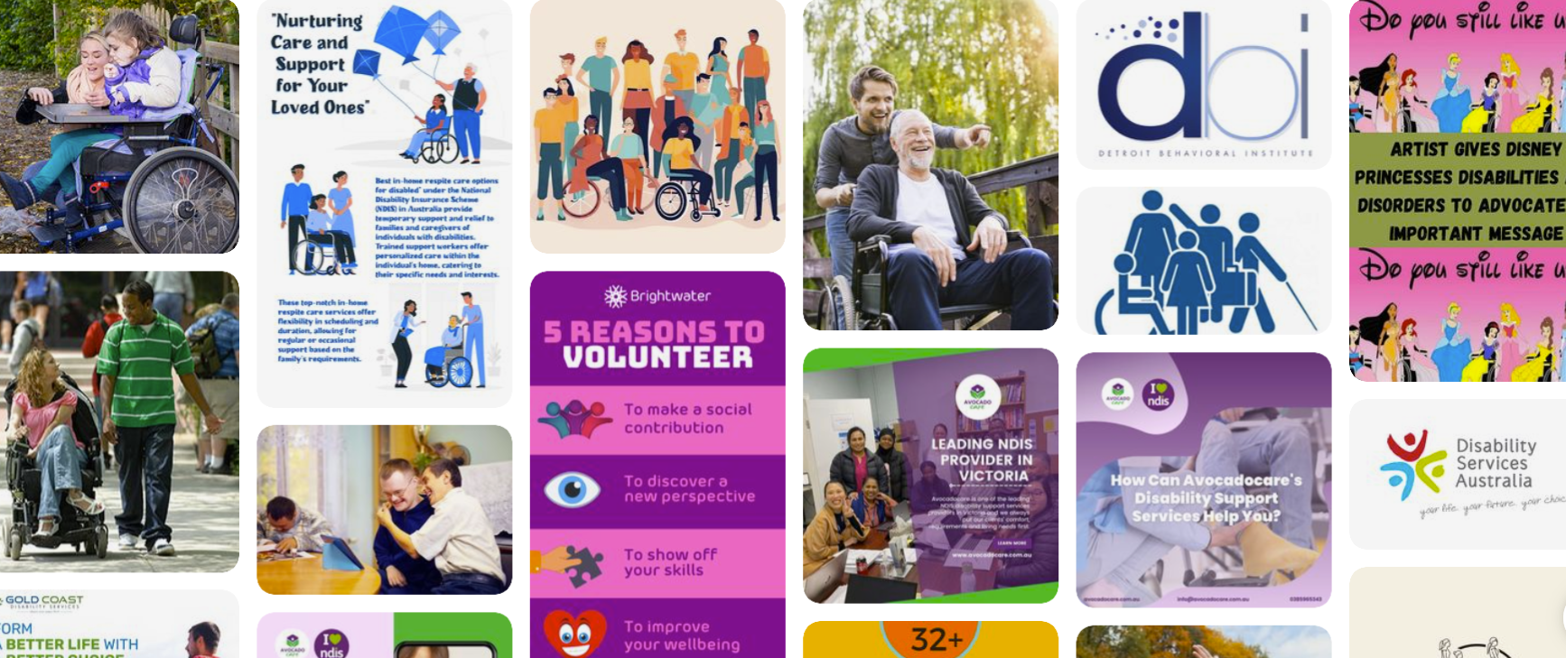 Pinterest can be a great way to share stories about your services as an NDIS Provider
